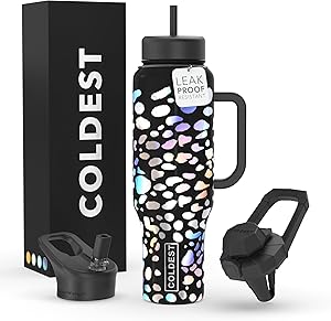 Coldest Tumbler with Handle and Straw Lid for Ultimate Hydration