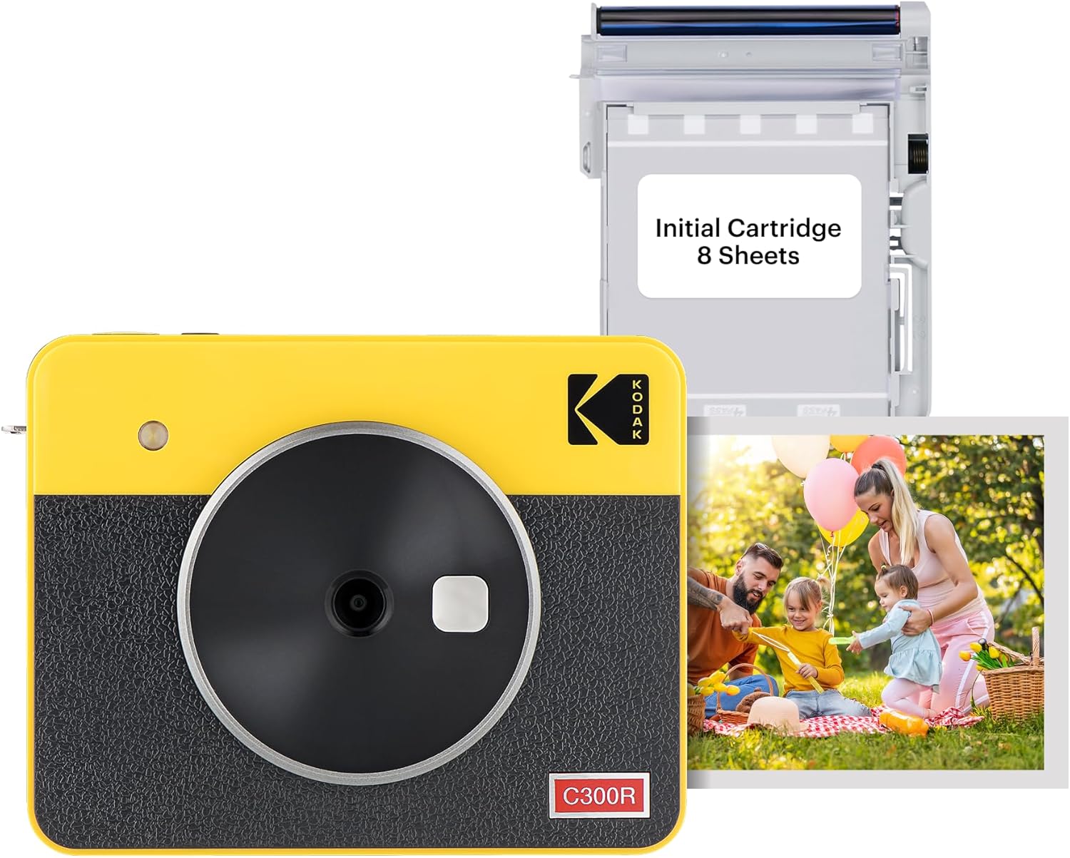 KODAK Mini Shot 3 Retro Instant Digital Camera and Printer