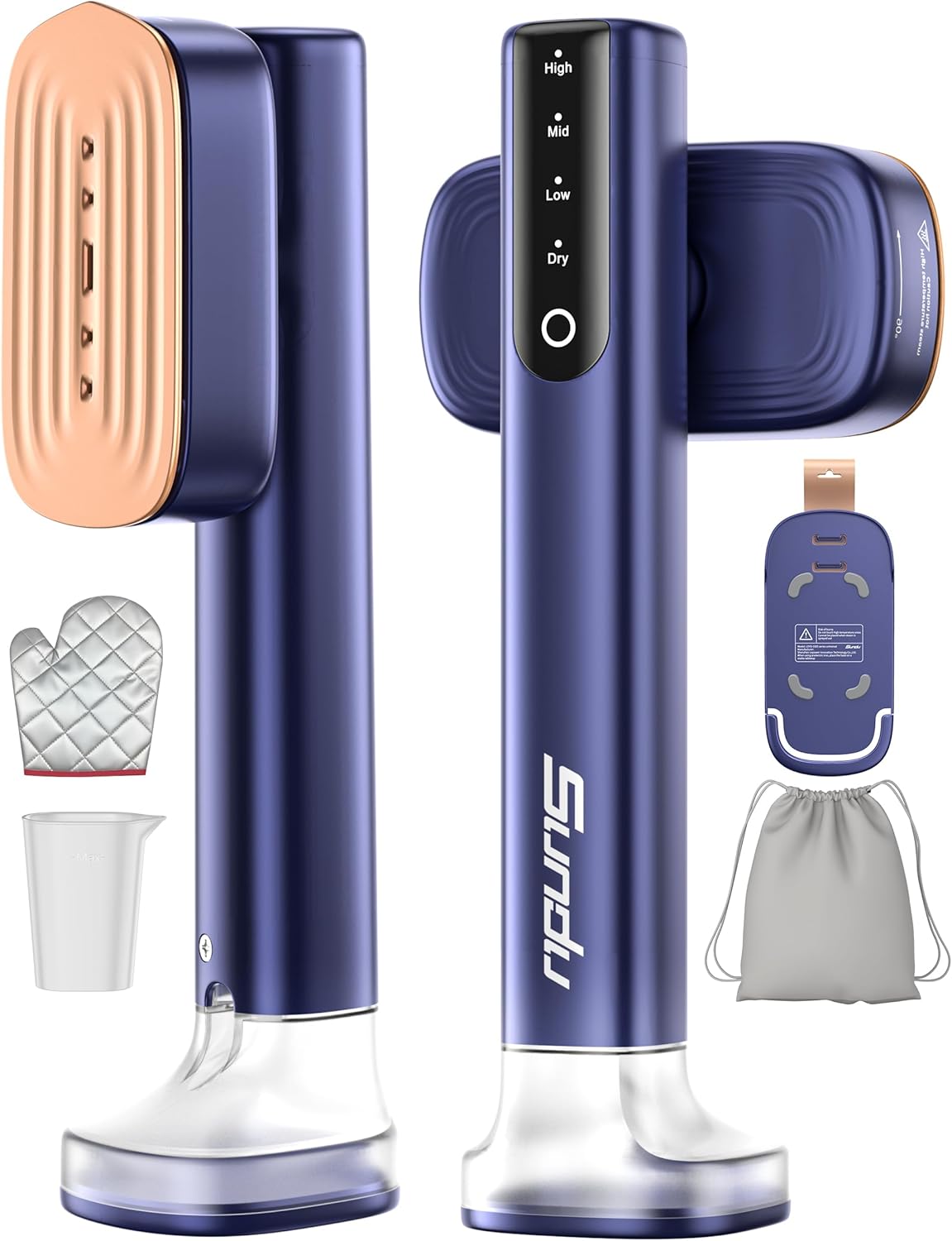 Sundu Steamer for Clothes - Fast Heat-up & Powerful Output