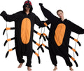Unisex Adult Spider Onesie Pajamas for Halloween Fun
