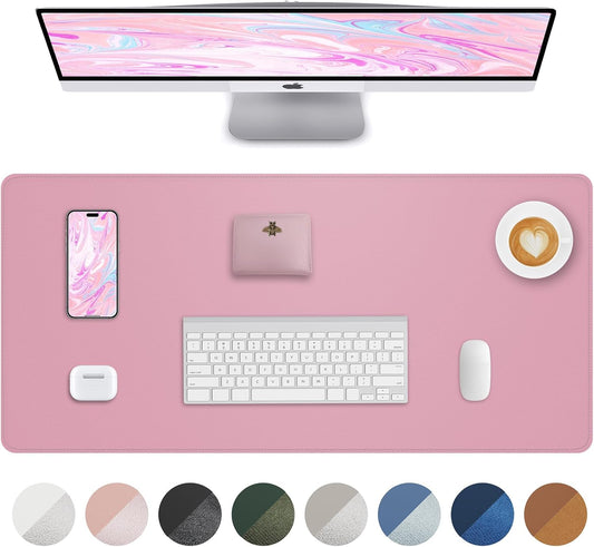 Waterproof Pink Desk Pad for Ultimate Stylish Protection