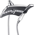 BRIGHT SHOWERS High Pressure Dual Shower Head Combo - Dual Mode