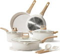 CAROTE 14 Pcs Pots and Pans Set Nonstick - Durable Everyday Cookware