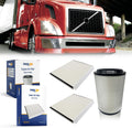 TORQUE Engine & 2 Air Filters Replacement for VNL Trucks - Direct Fit