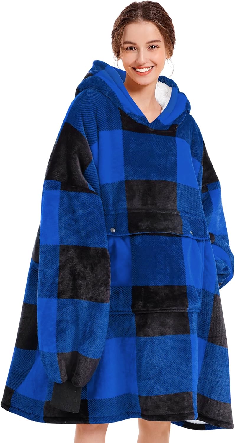 Narecte Cozy Oversized Blanket Hoodie for Adults - Soft & Warm