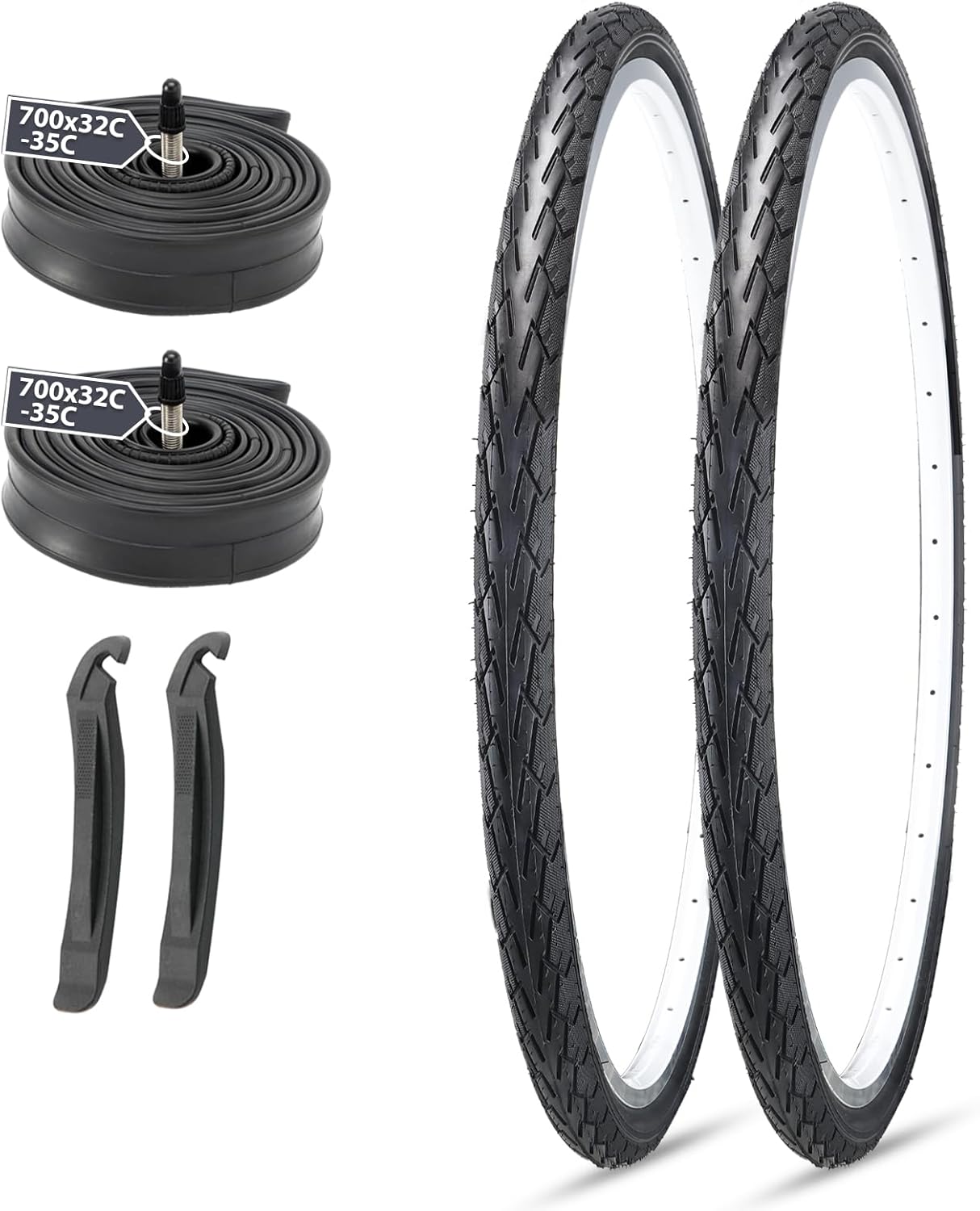 MOHEGIA Road Bike Replacement Tire Set for City Riding