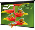 Elite Screens Manual B 135-INCH 16:9 Projection Screen - Large Home