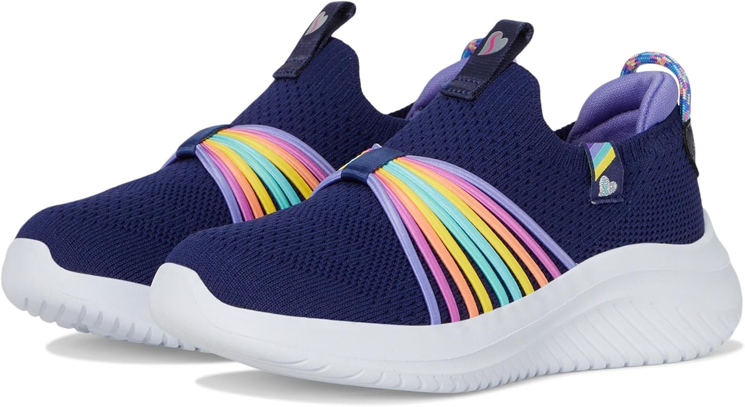 Skechers Girls Ultra Flex 3.0-Rainbow Speed: Comfort & Style