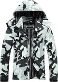 Women's Waterproof Raincoat Lightweight Rain Jacket (Style T477)