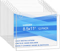 Acrylic Sign Holder 8.5 x 11 Horizontal - Clear Wall Mount Pack of 12