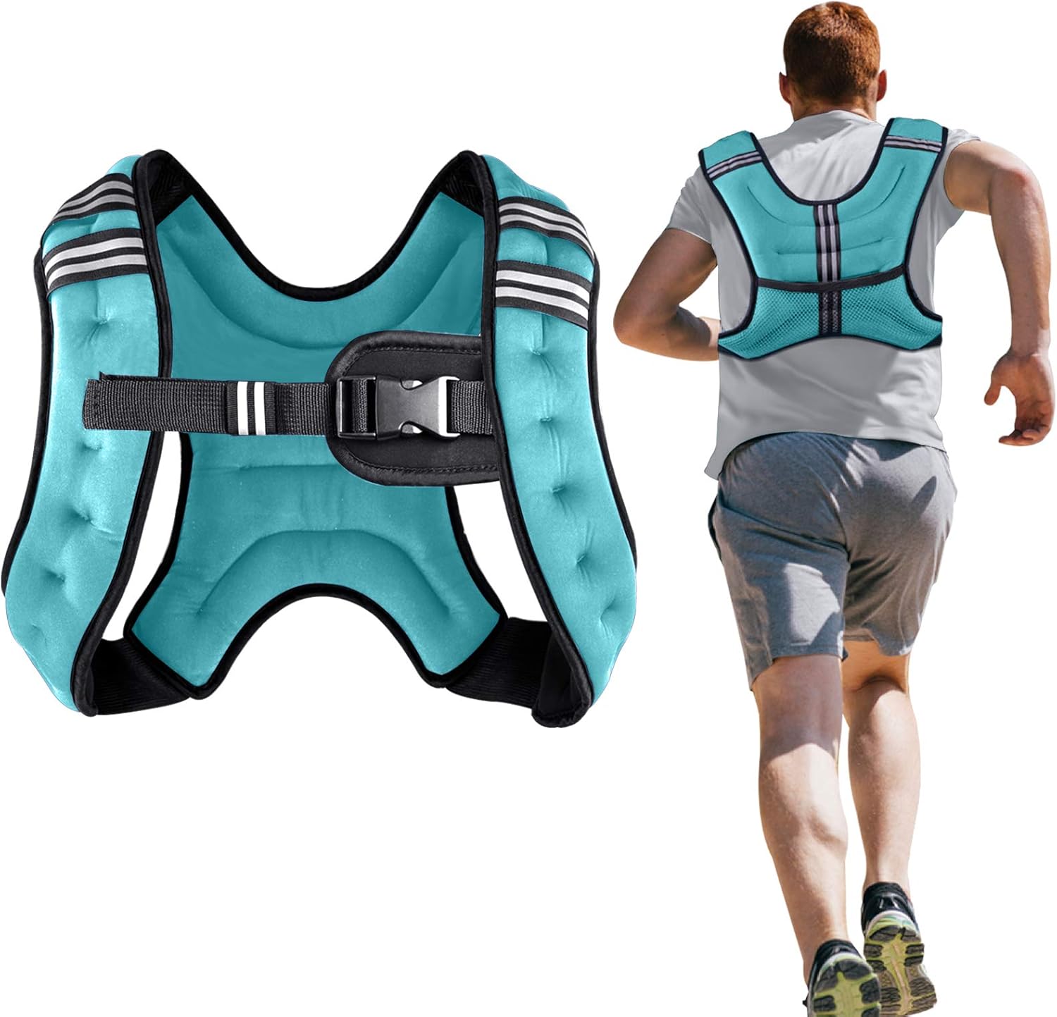 Weighted Vest for Men Women Kids - Adjustable Training Vest