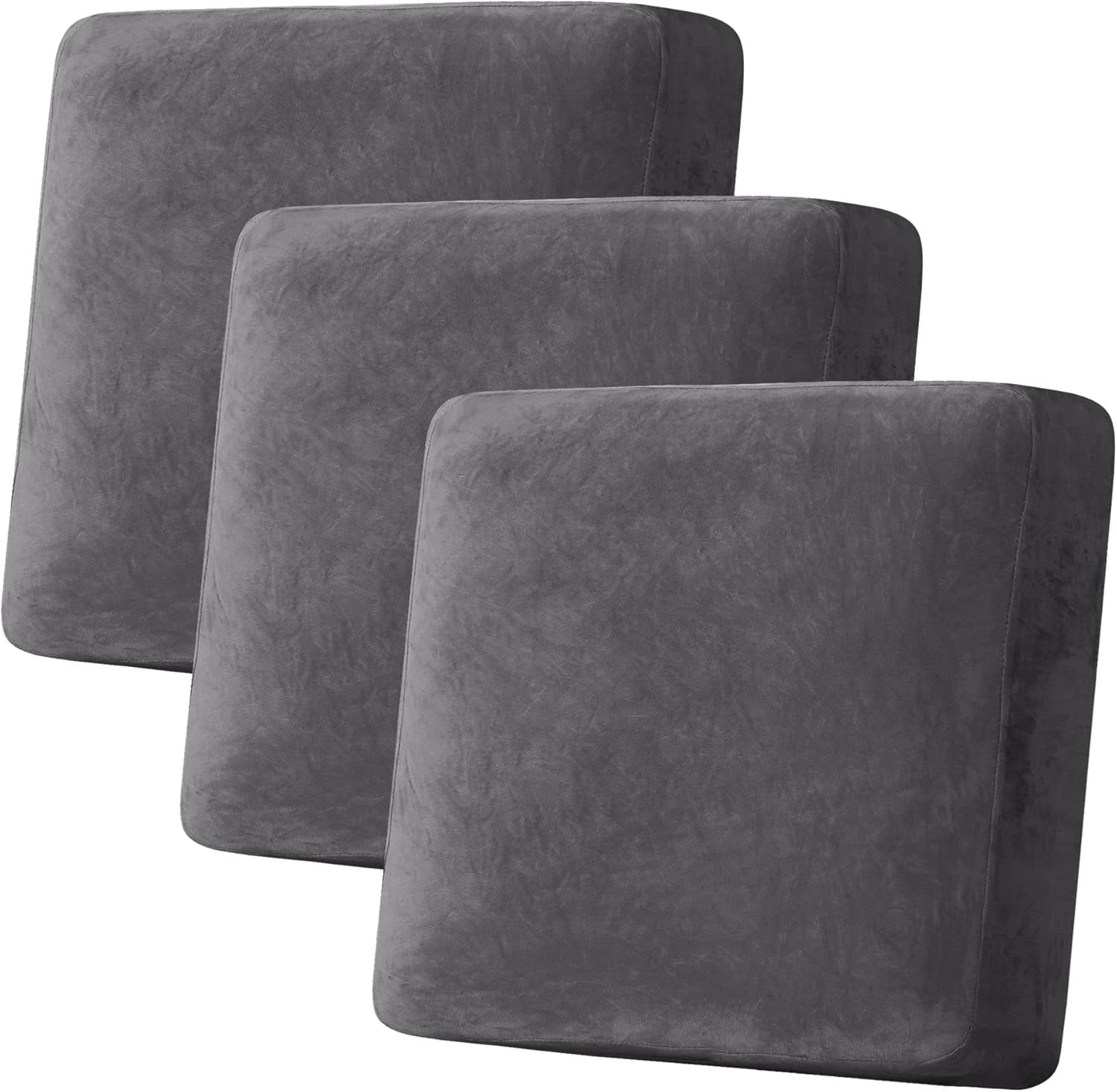 H.VERSAILTEX Velvet Stretch Couch Cushion Cover Review