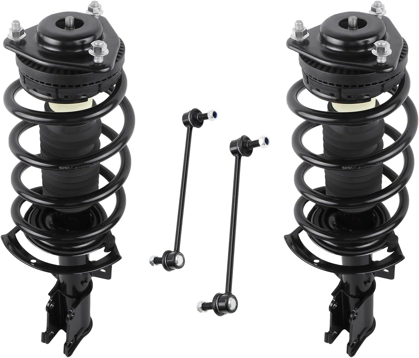 4PC Front Strut Spring Kit for Chrysler 200 and Dodge Avenger
