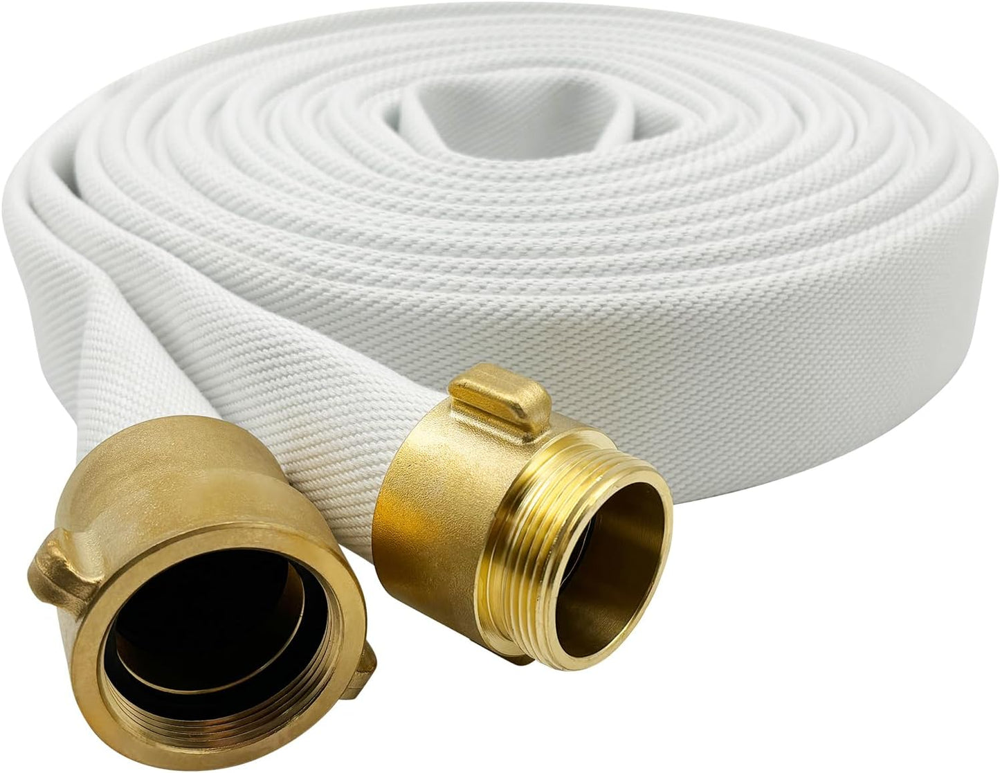 SAFBY Fire Hose 1 1/2 inches x 50ft for Reliable Water Flow