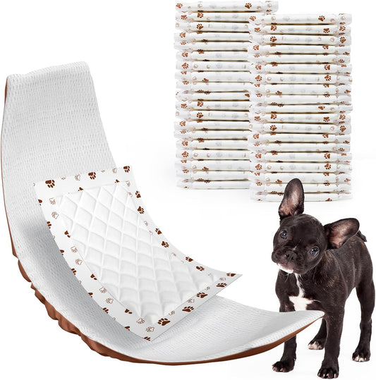 MICOOYO Disposable Dog Diaper Pads - Absorbent & Comfortable!