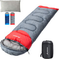 BISINNA Sleeping Bag with Pillow - Lightweight 4-Season Warmth