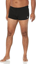 Speedo Men's Swimsuit Square Leg Endurance+ Solid - Durable