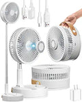 AICase 8 inch Folding Portable Telescopic Fan for Home Outdoor