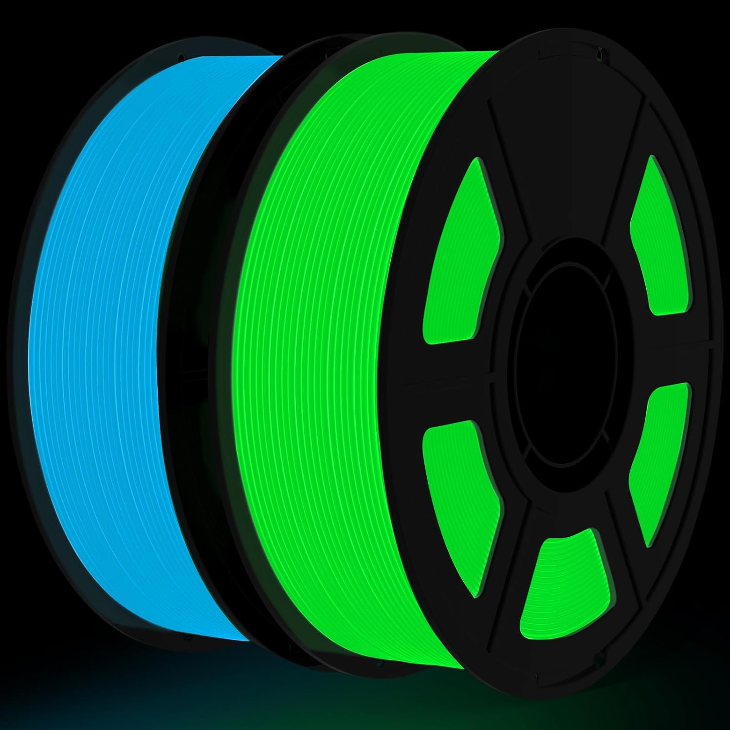 Glow in The Dark PLA Filament Bundle for Stunning 3D Prints