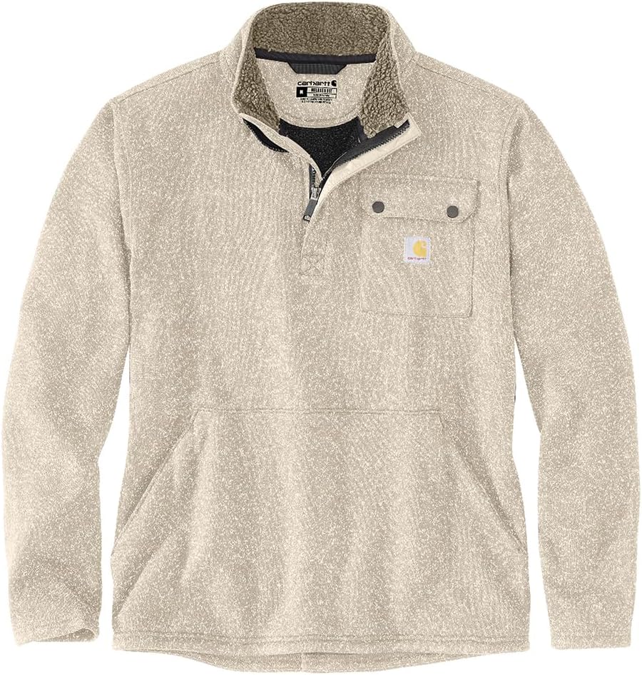 Carhartt Men's Relaxed Fit Midweight Quarter-Zip Pocket Sweater