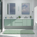 Yimobra Luxury Bathroom Rugs Plush Microfiber Runner - Soft, Non Slip