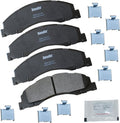 Bendix Priority1 CFM1328 Semi-Metallic Front Brake Pads - Reliable