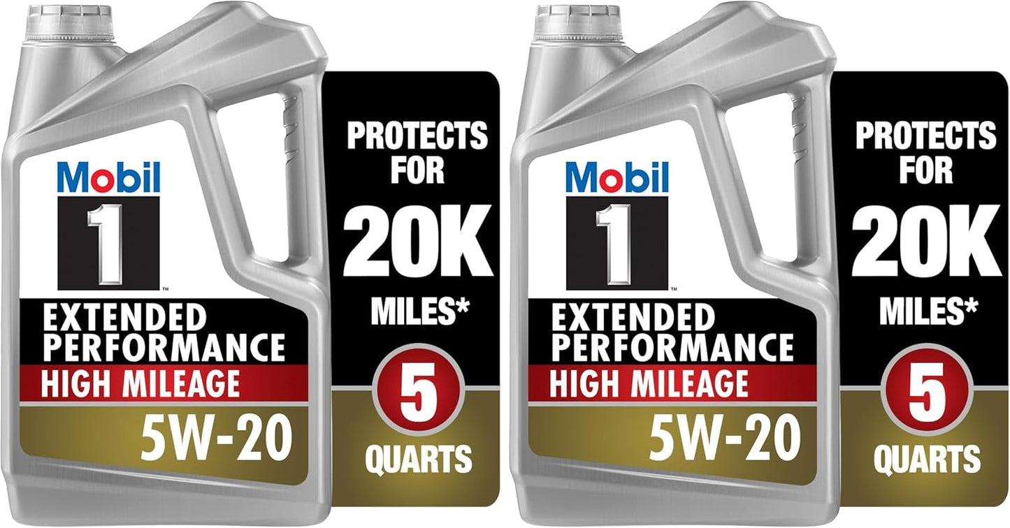 Mobil 1 Extended Performance High Mileage 5W-20 Motor Oil Review
