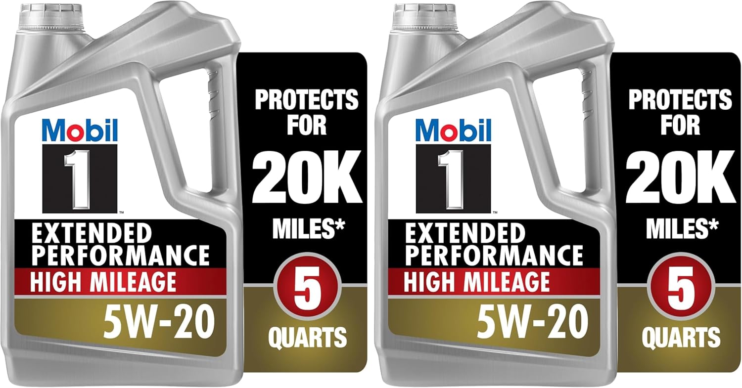 Mobil 1 Extended Performance High Mileage 5W-20 Motor Oil Review