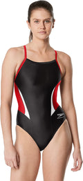 Speedo Womens One Piece Endurance+ Cross Back Solid (Style 9NNF)