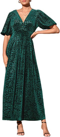 Sissyaki Velvet Formal Dress for Wedding Guest 2025 (Style S2KG)