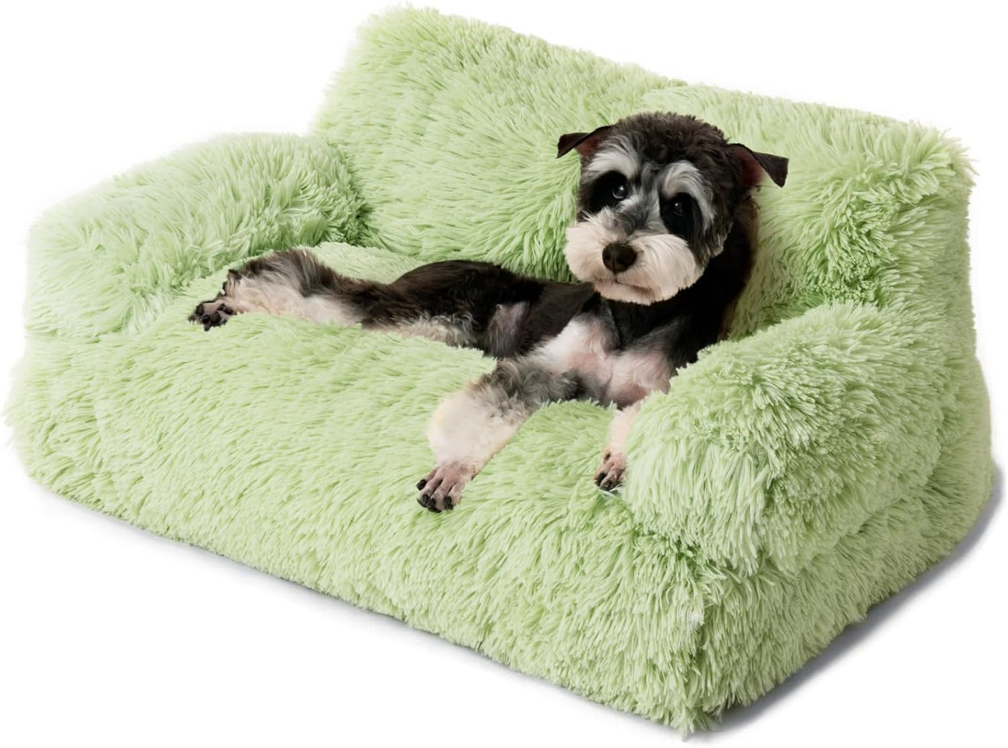 Mewoo Dog Couch - Stylish Small Dog Bed with Washable Cover