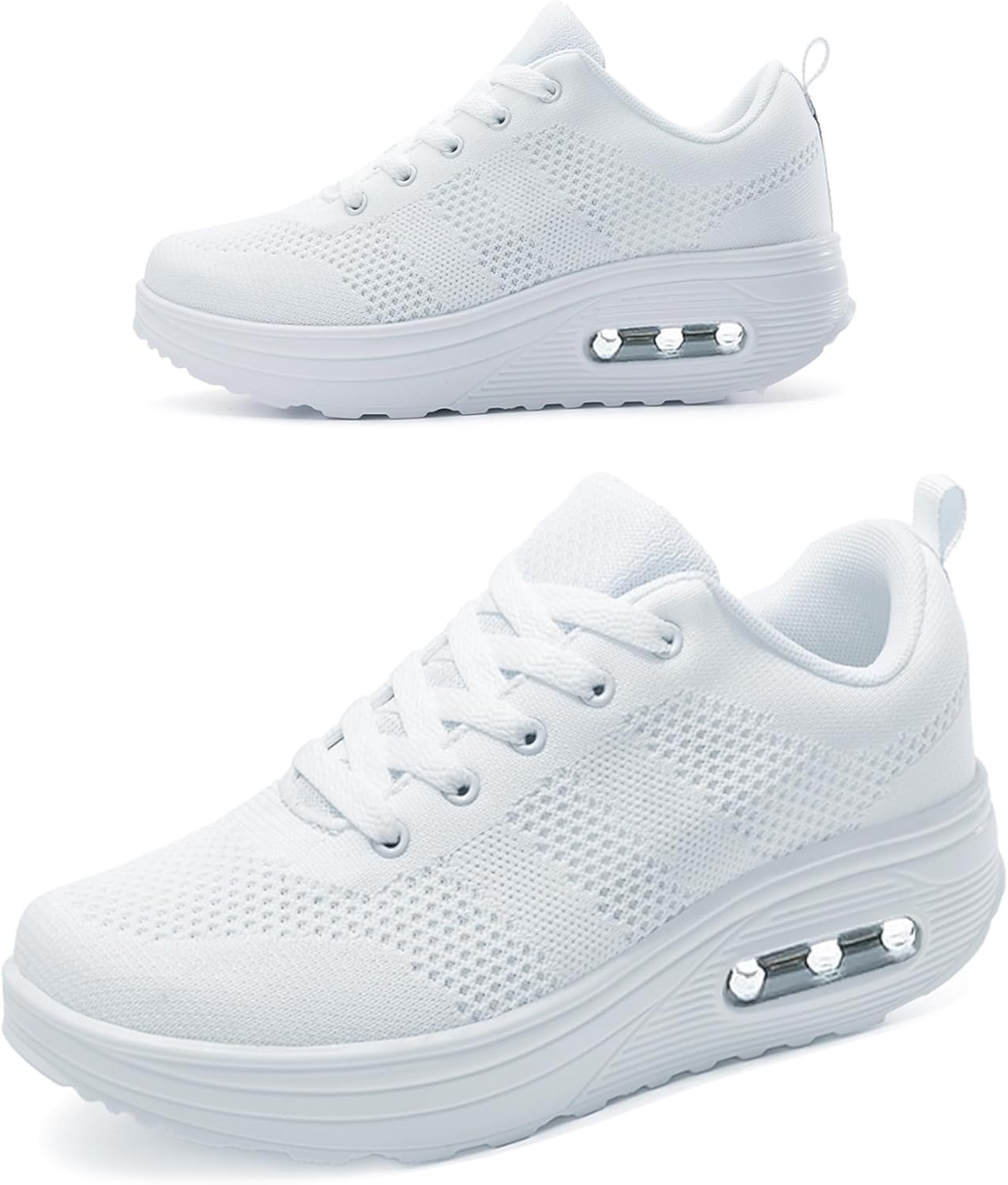 RUIDENG Platform Sneakers for Women with Air Cushion Comfort