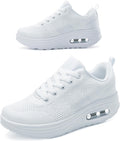 Platform Sneakers for Women Air Cushion Walking Shoes - All Day sole