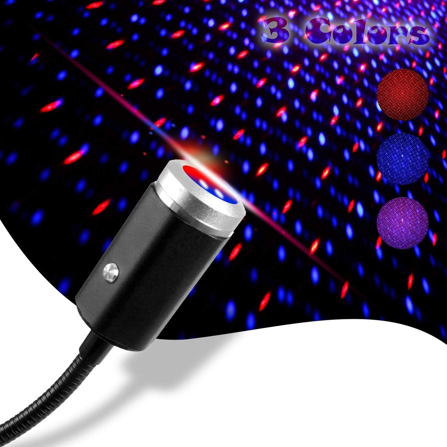 Aevdor USB Star Night Light: Portable Romantic Decor