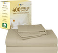 California King Sheet Sets 400 TC Sateen Cotton - Cooling Comfort