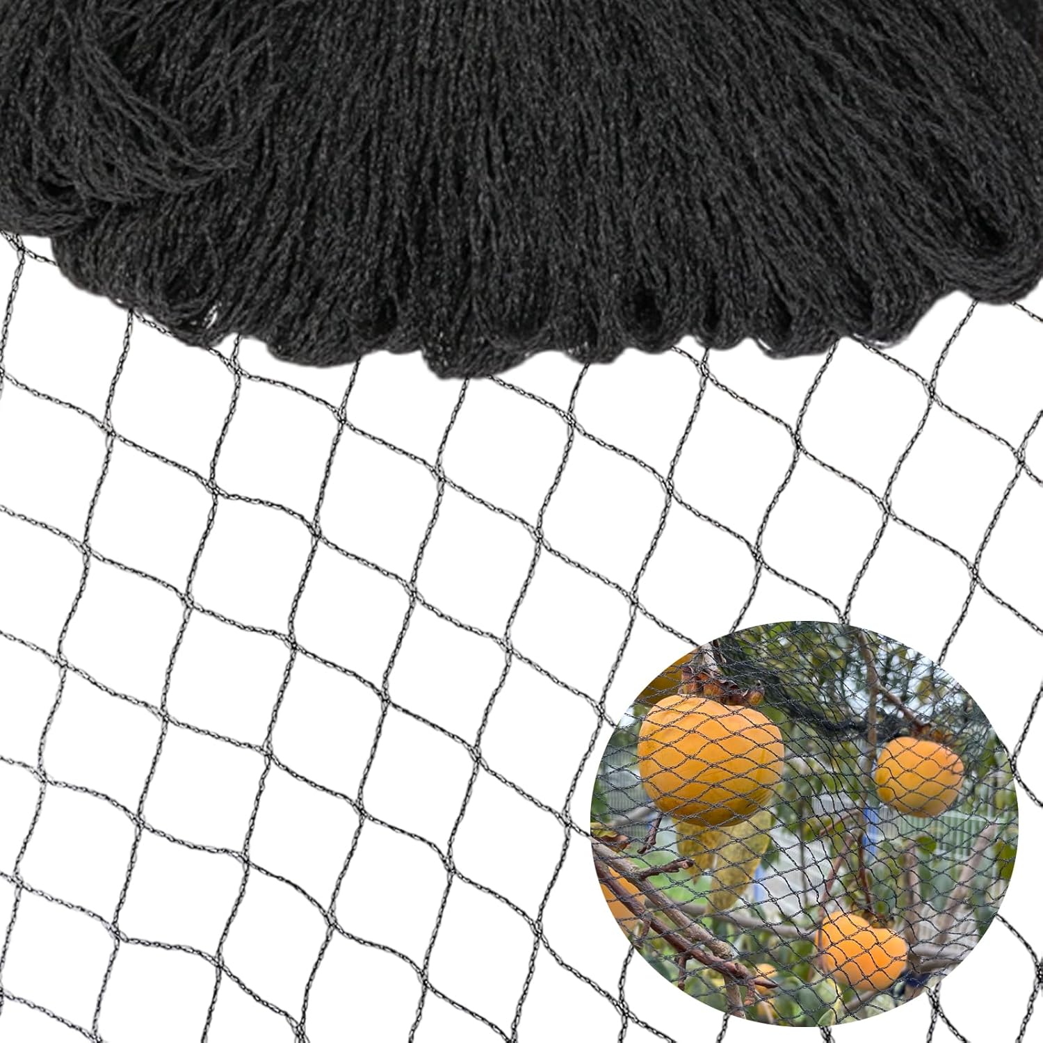 Bird Netting for Garden Protection - POYEE 25 x 50 FT Mesh