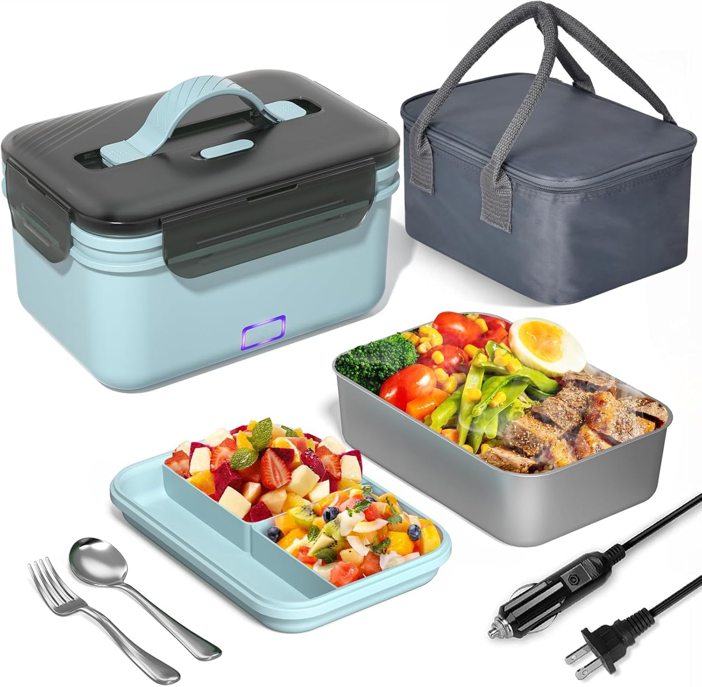 Monteka Electric Lunch Box Food Heater for Healthy Meals