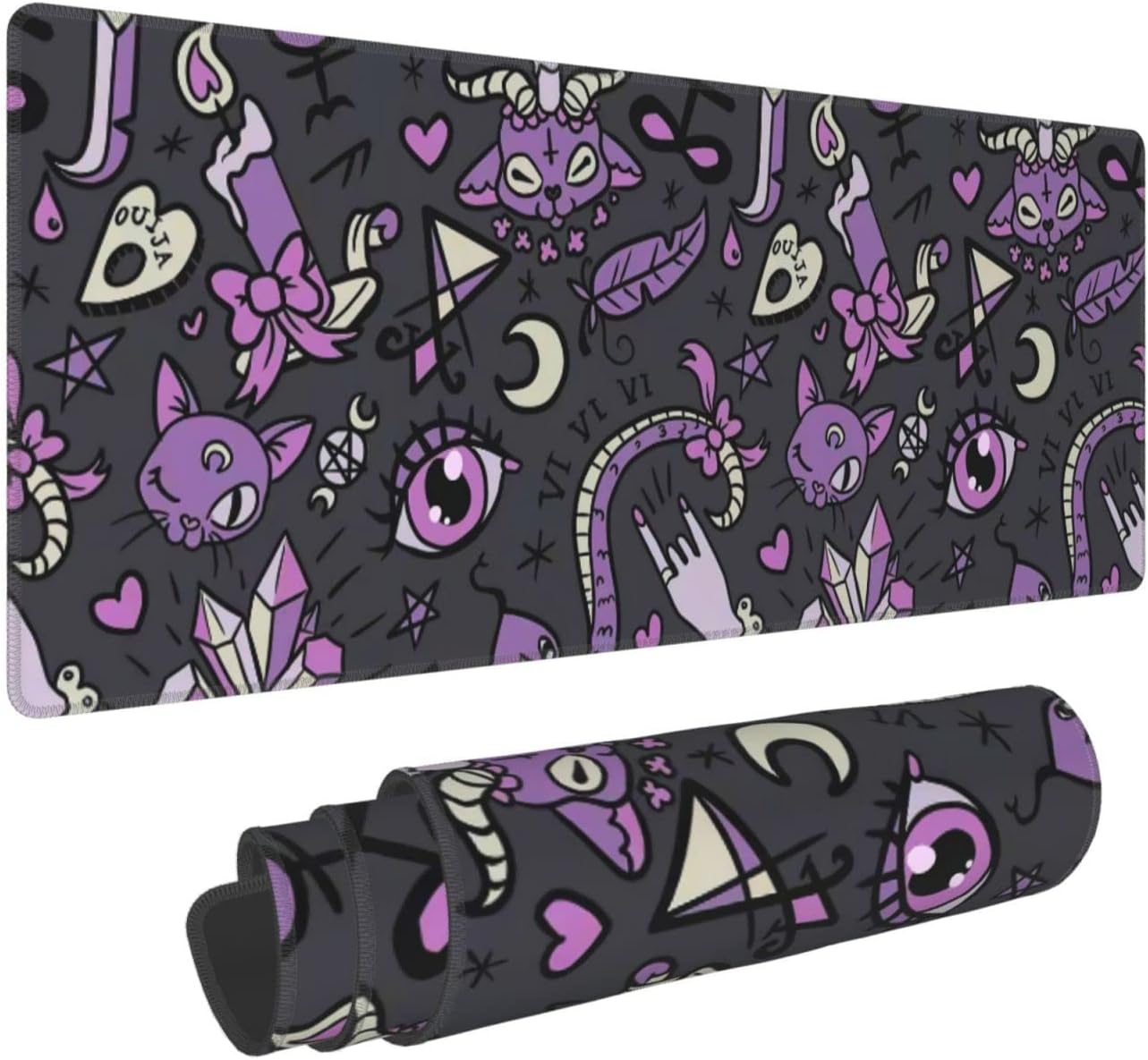Pynocony XL Gothic Gaming Mouse Pad - Spooky Magic! 