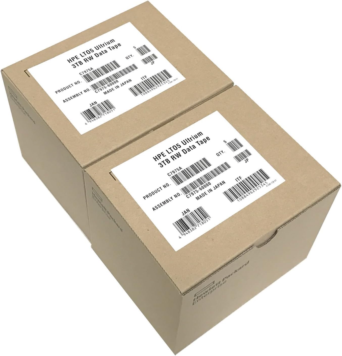 HP LTO5 Ultrium 3TB RW Data Tape - 10 Pack for Reliable Storage