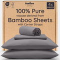 Bambaw Full Sheet Set Full Size - Cooling 100% Bamboo Viscose