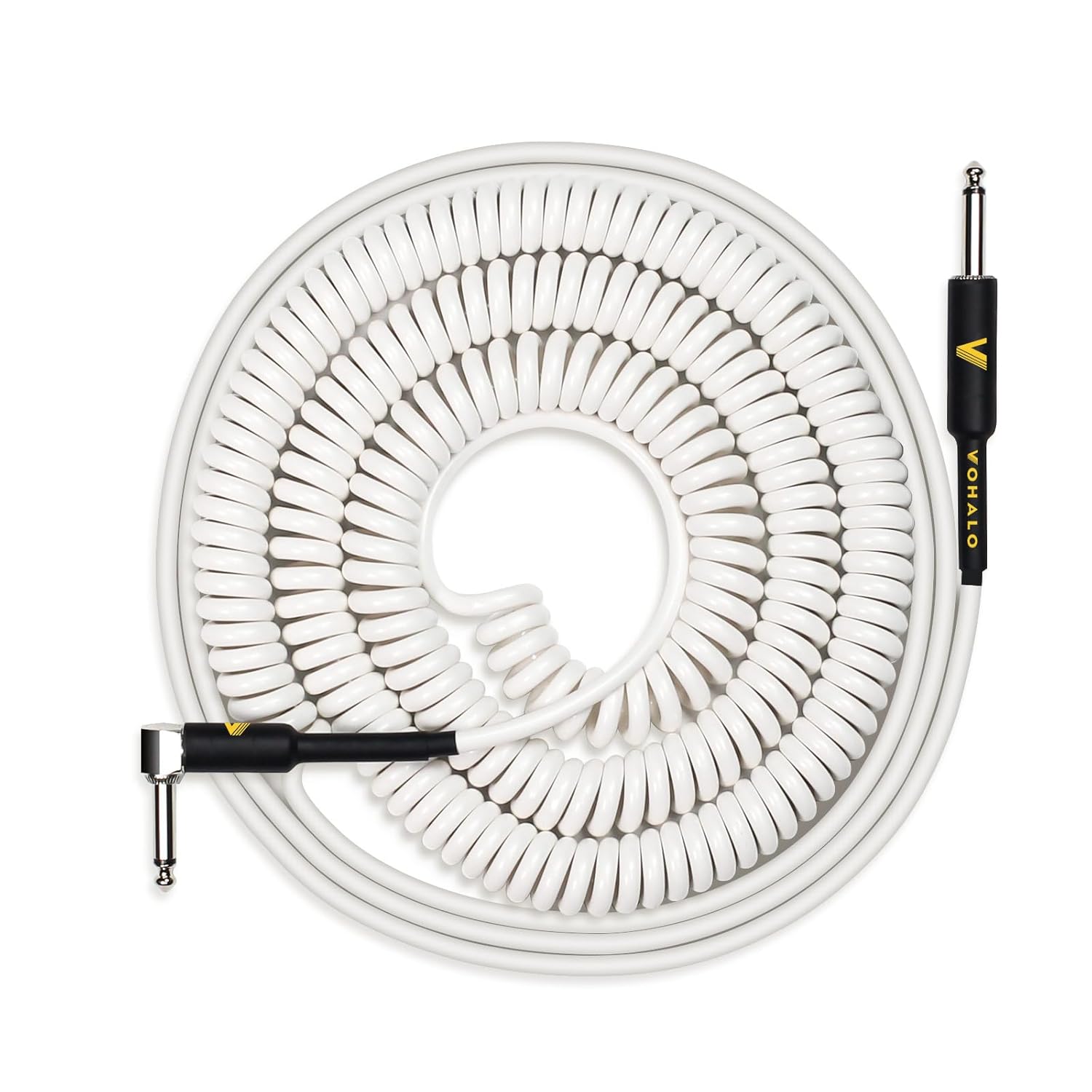 36ft Coil Guitar Cable for Smooth Playing
