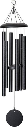 Corinthian Bells 36 in Black Wind Chime - Deep Pentatonic Tone