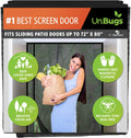 UnBugs Magnetic Screen Door for Patio & Sliding Doors - Pet Friendly