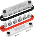 DaierTek 300A Bus Bar 12V Power Distribution Block - Durable Dual Bus