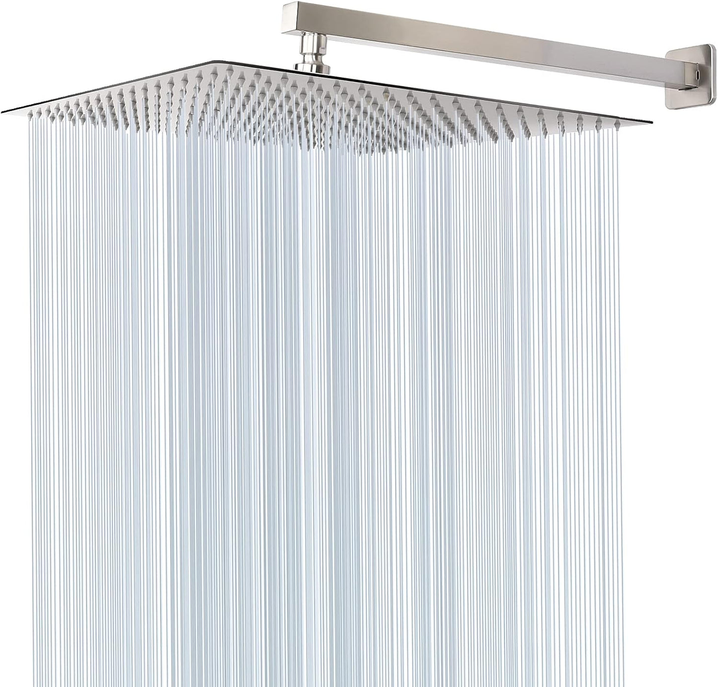 HarJue High Pressure Shower Head with Extension Arm for Luxury