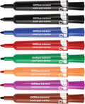 Easel Pad Markers Assorted Pack of 8 - Bold, Low-Odor Marks