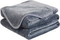 Soft Queen Size Blanket 90x90 in - All Season Fuzzy Microplush