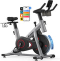 MERACH Exercise Bike with App Integration - Quiet, Stable Indoor Cycle