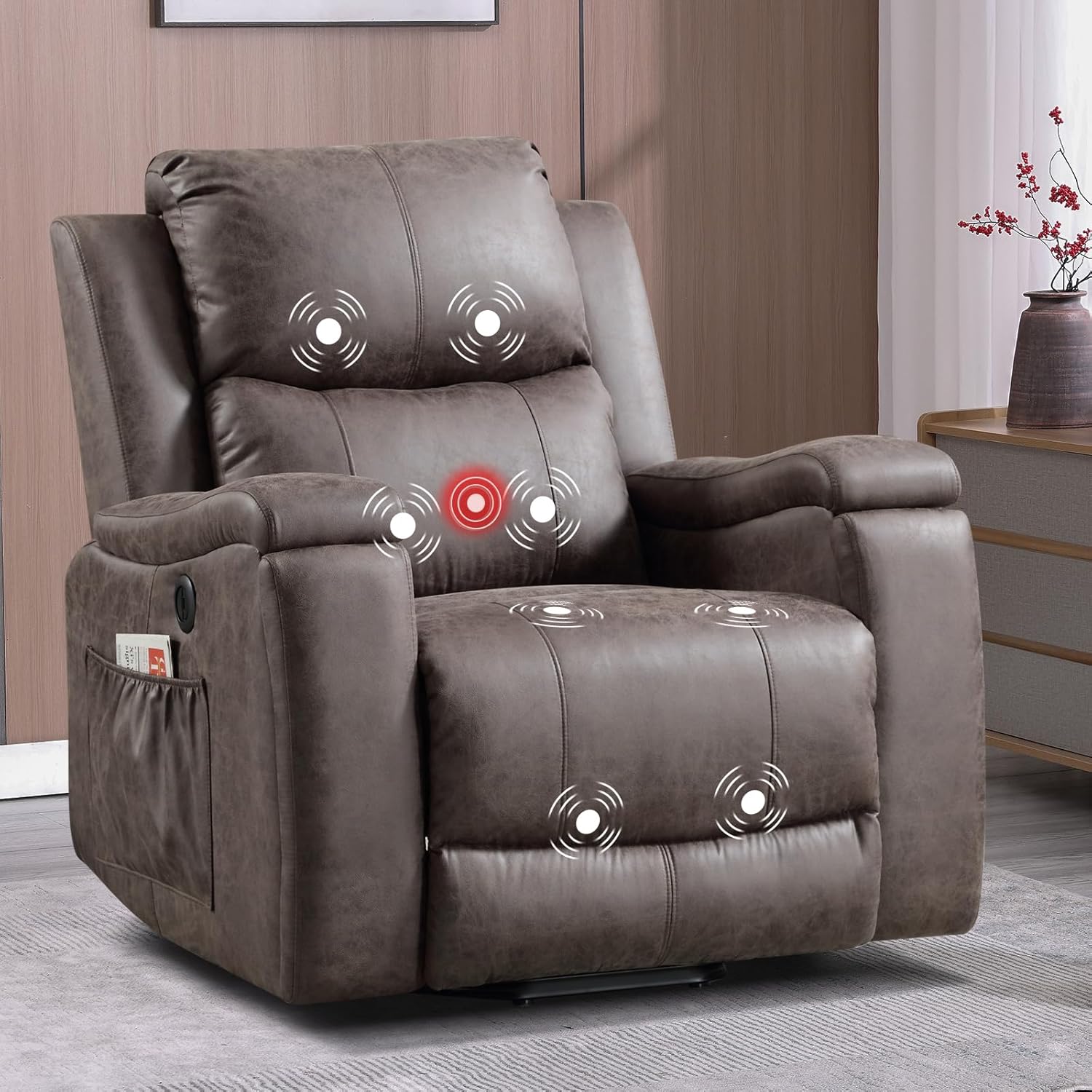 CANMOV Power Lift Recliner - Massage & Heating
