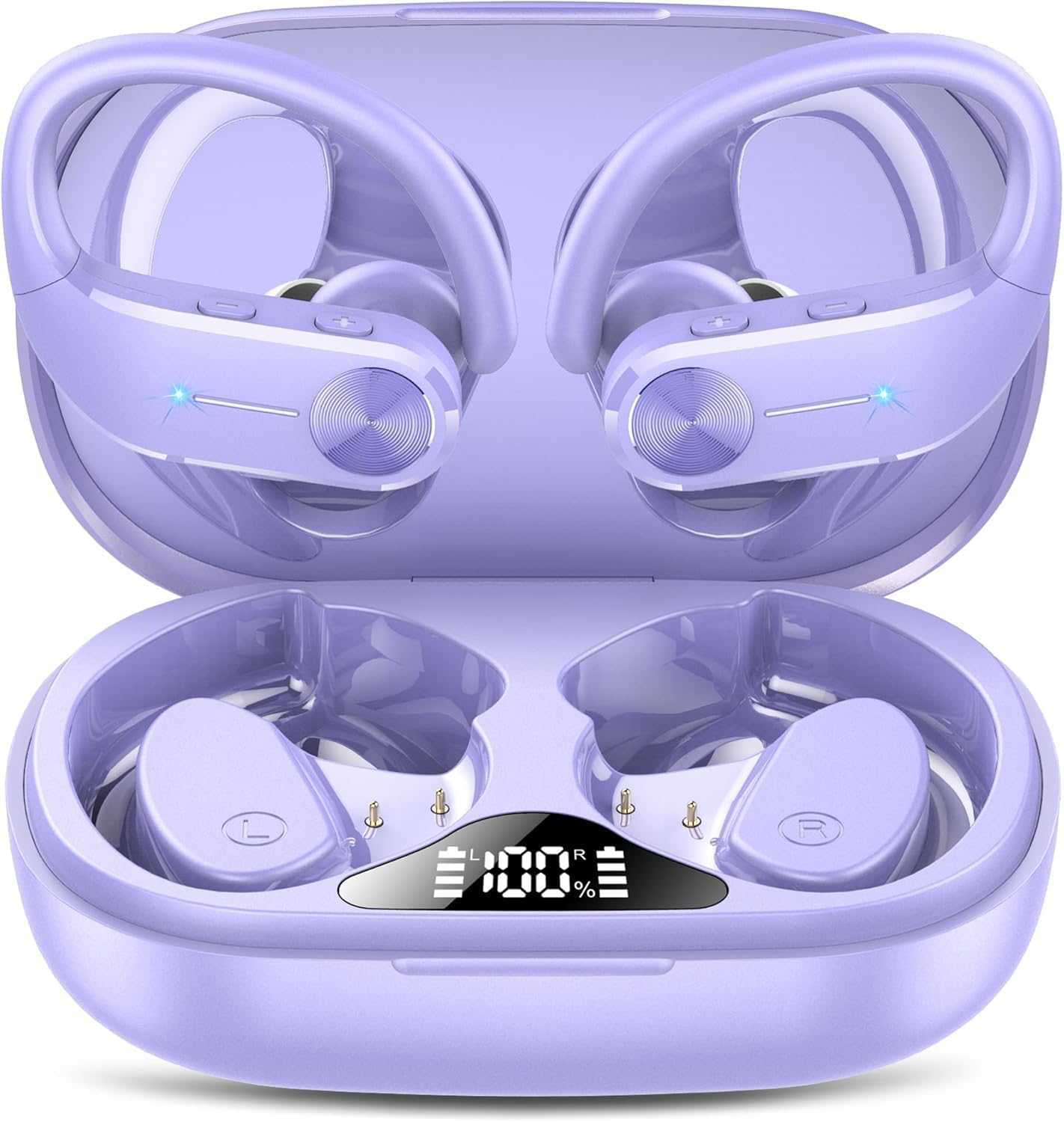 Wireless Bluetooth Earbuds Sport 2024 with Powerful Bass